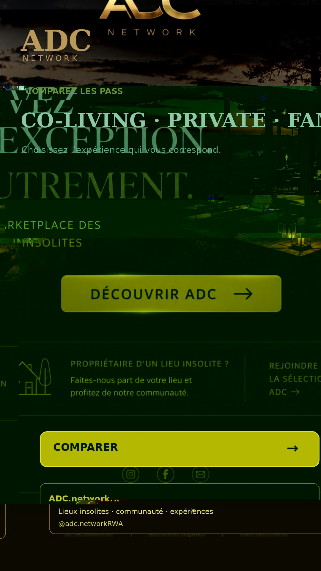 Comparer les 3 Pass